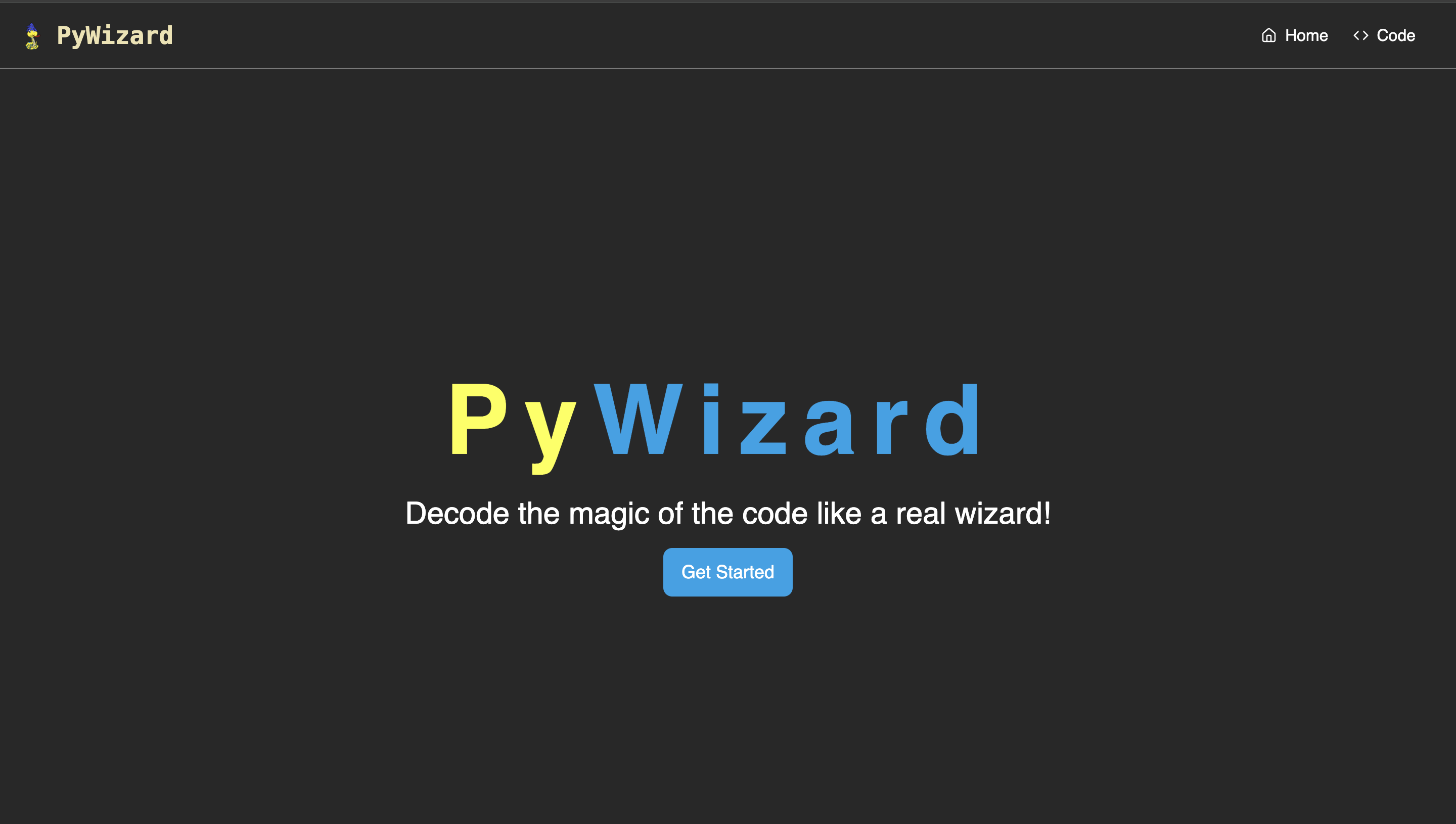Pywizard
